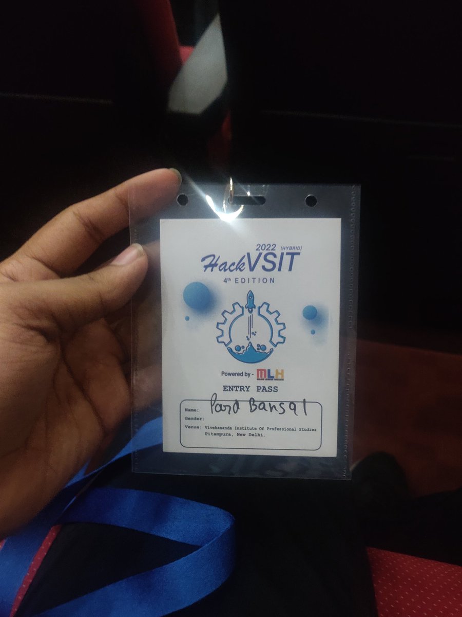 Parthbansal05's tweet photo. It's been an absolute blast attending my first #hackathon #hackvsit
Been inspired to work even harder
@VIPS_ACE @MLHacks https://t.co/0o9yfjT5pK