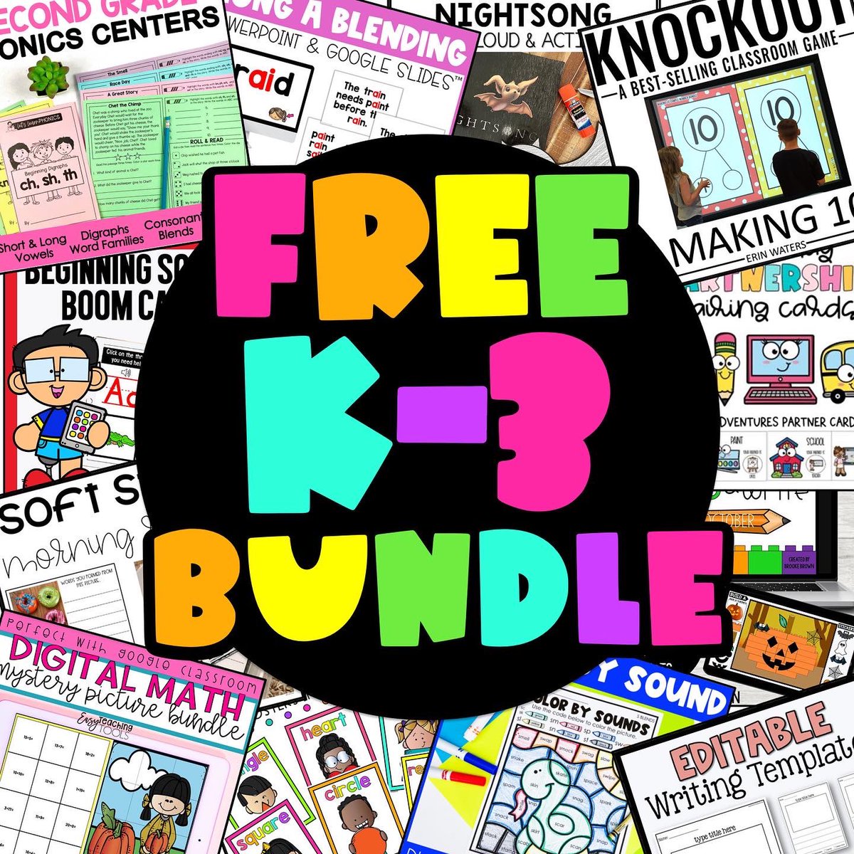 MissDeCarbo's tweet photo. LAST CHANCE! 🚨Several friends and I teamed up for the most epic free bundle ever, but it’s going away today! 

Grab all of these resources and MANY MORE with the link below! You’ll receive the resources in your inbox after signing up! 💌

⭐️ Link- https://t.co/QxiEStSLc9 https://t.co/t9HvVjKsif
