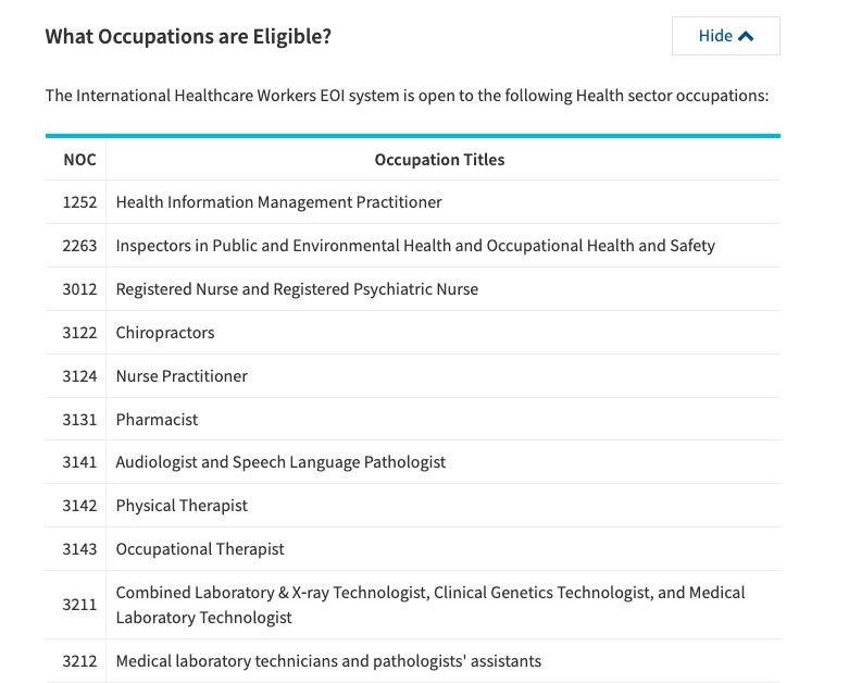 Olufemiloye's tweet image. The Government of Saskatchewan, Canada has launched the International Healthcare Worker recruitment pool

If you're in the occupations in the list below &amp;amp; would like to be contacted about job opportunities relevant to your skillset, indicate interest here👇🏿saskatchewan.ca/residents/movi…