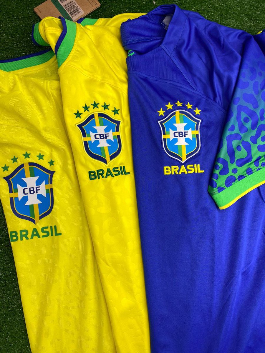 ELEIÇÕES 2022 🇧🇷 Com 53% dos votos, a camisa do Brasil foi eleita a mais bonita da Copa! 🛒 Compre via WhatsApp ou Direct.