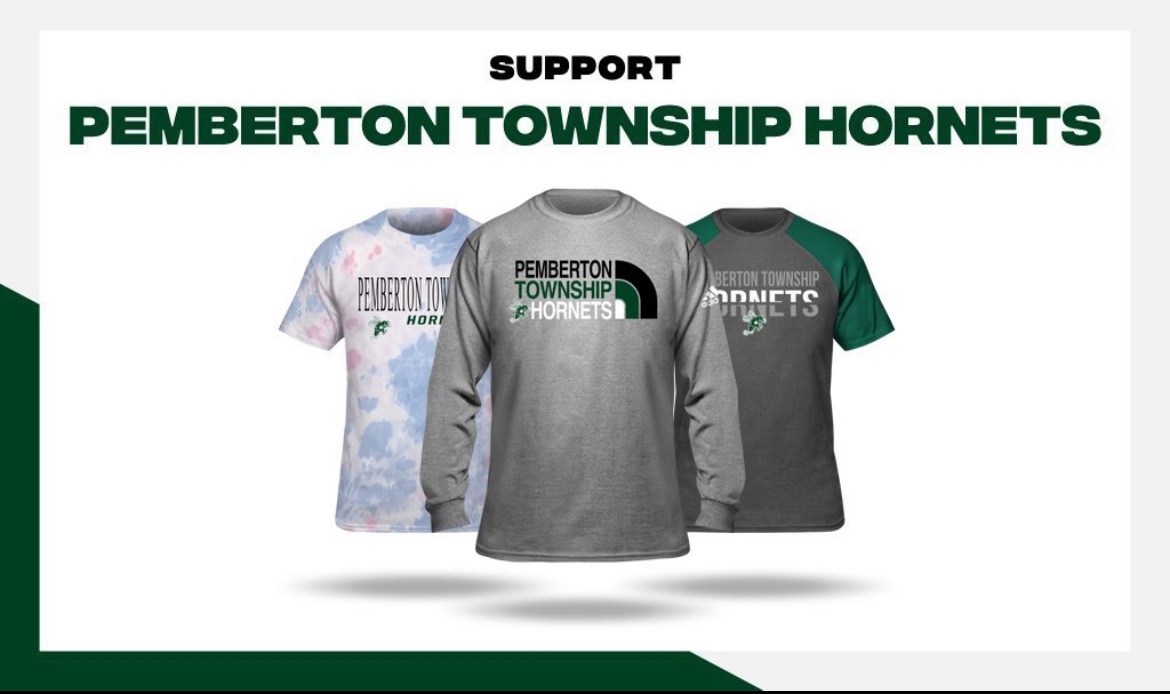 Support the PTHS Class of 2026! 
fancloth.shop/YNDAA
<a href="/pembgirlstennis/">PTHS Hornets Girls Tennis</a> @PTownTFXC <a href="/pths_tv/">pthstv</a> <a href="/PembertonSchool/">Pemberton Schools</a> <a href="/PembBaseball/">Pemberton Hornets Baseball</a> <a href="/Hornetzfootball/">Pemberton Hornets Football</a> @PTownTFXC <a href="/PTHS156BAND/">PTHS Band</a> <a href="/pthsswimteam/">PTHS Swimming Team</a> <a href="/PTHS_TravelClub/">PTHS Travel Club</a> <a href="/PTMSPTO/">HelenFort/NewcombPTO</a>  <a href="/helenfortschool/">HFMS</a> <a href="/Newcombschool/">Marcus W Newcomb</a>