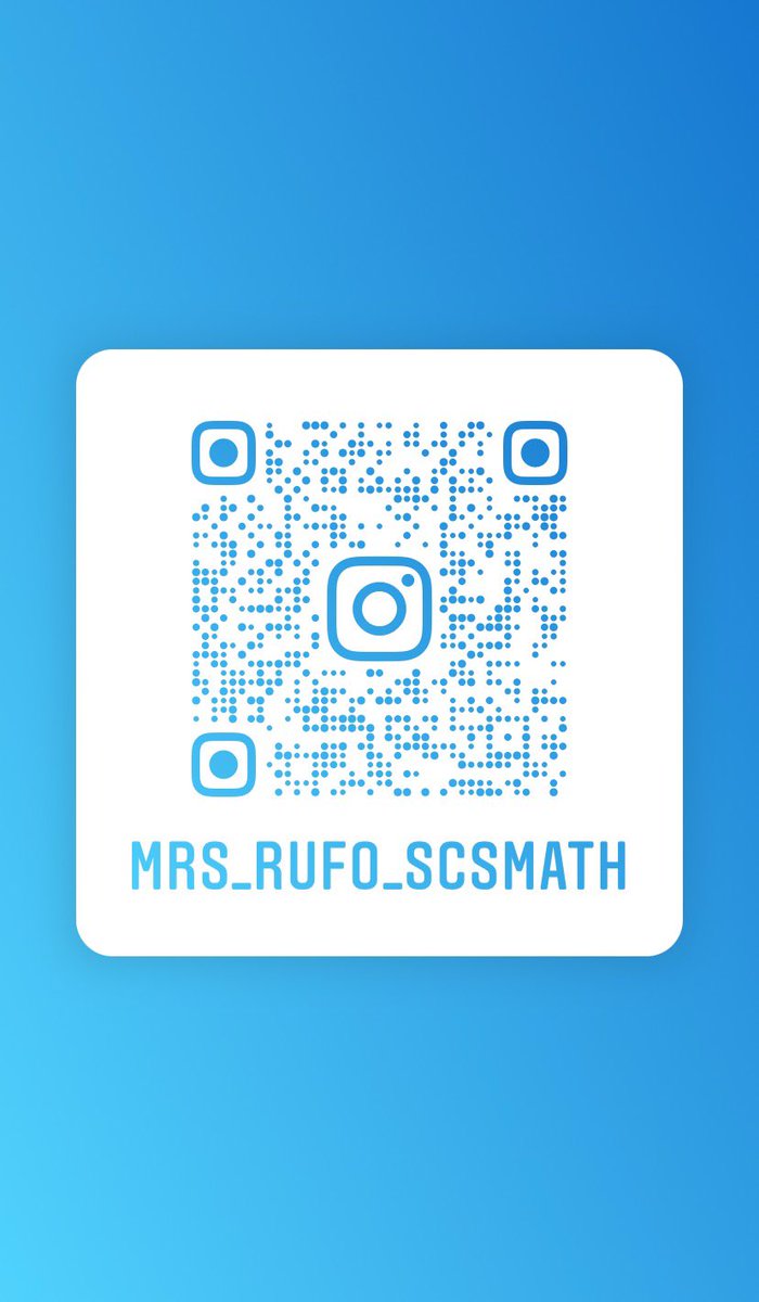 Follow me on Instagram @mrs_rufo_scsmath <a href="/SCSprincipal/">St. Catharine School</a> <a href="/scspta/">SCS PTA</a>