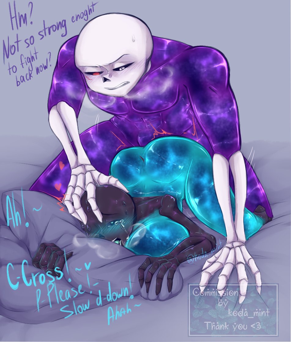 RT @koda_mint: Another order and thanks for the wait @khorroux #crosssans  #NightmareSans #commission