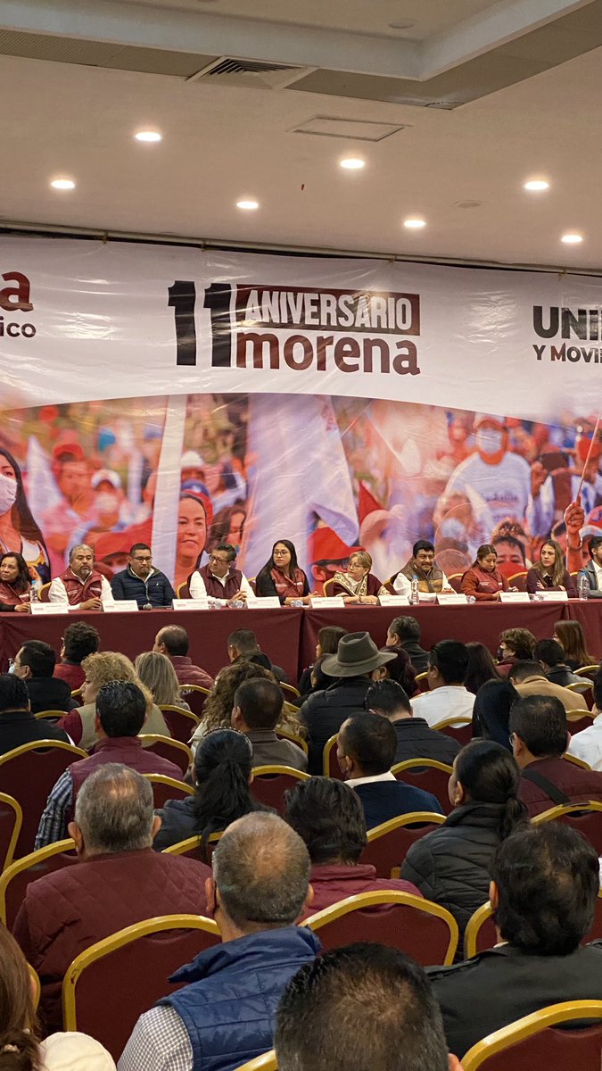 #11noAniversarioMorena #México #EdoMéx #NNPcontigo
