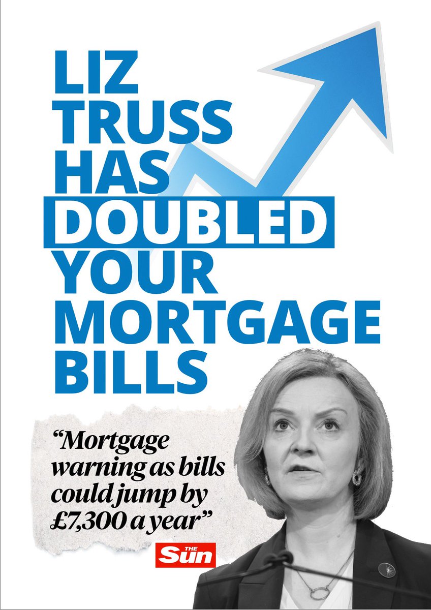 Liz Truss has betrayed homeowners and sold out first time buyers, who’ve saved for years only to now be hit with a huge rate rise. 

She must cancel her botched budget immediately.