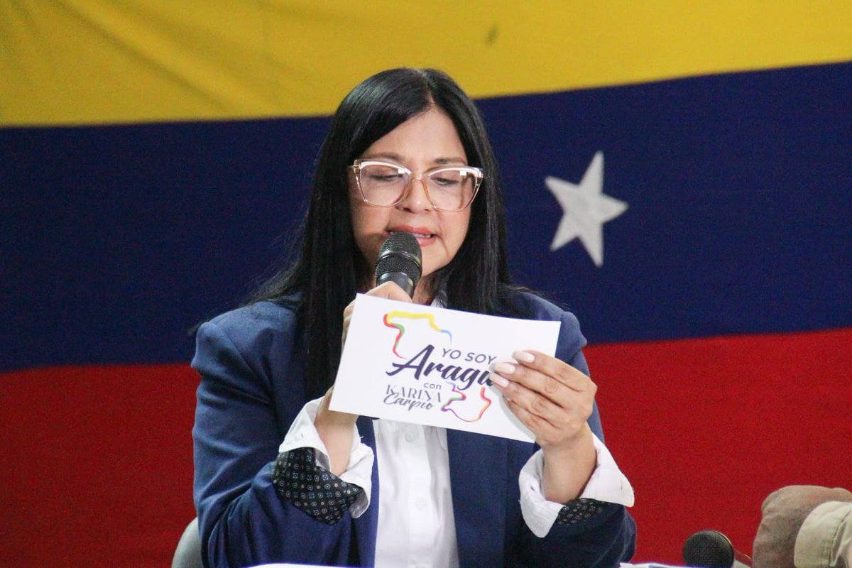 #AlMomento Gob. <a href="/Soykarinacarpio/">Karina Carpio</a>: “Ha sido hermoso este encuentro, este reencuentro con los medios de comunicación” #AraguaEsEducación #AraguaEsEducación #AraguaEsEducación