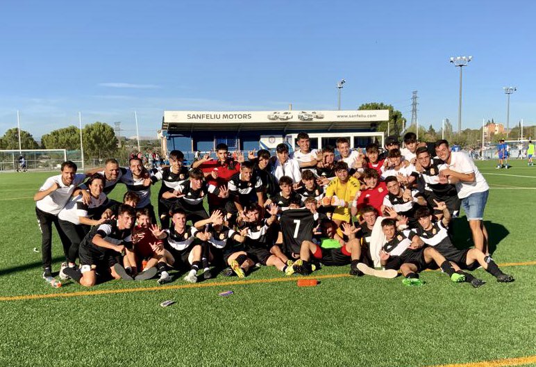 Cemanresa1906's tweet photo. 👍🏼 SEGUIM EN RATXA!

El juvenil s’imposa per 0️⃣-7️⃣ al camp del Nàstic.

Carlos ⚽️⚽️
Aleix ⚽️⚽️
Dani ⚽️
Sole ⚽️
Albert ⚽️

Això acaba de començar. El repte és gran‼️ https://t.co/FvIuj668yt