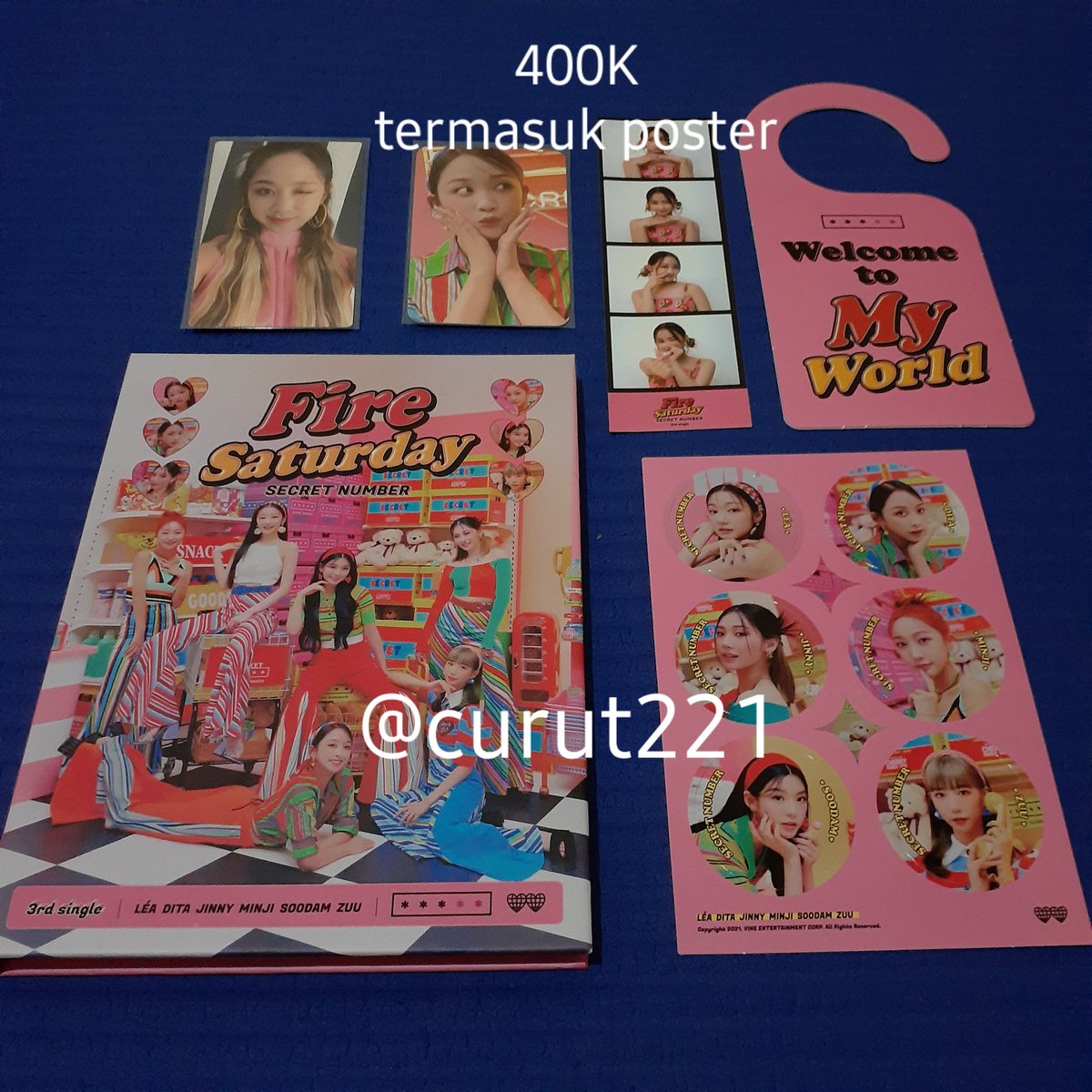 Curut221's tweet photo. WTS Secret Number Album
Who Dis? GTB FS DCT
DITA
Jakarta
Toko Oren/Toko Ijo https://t.co/2nChQLYLOr