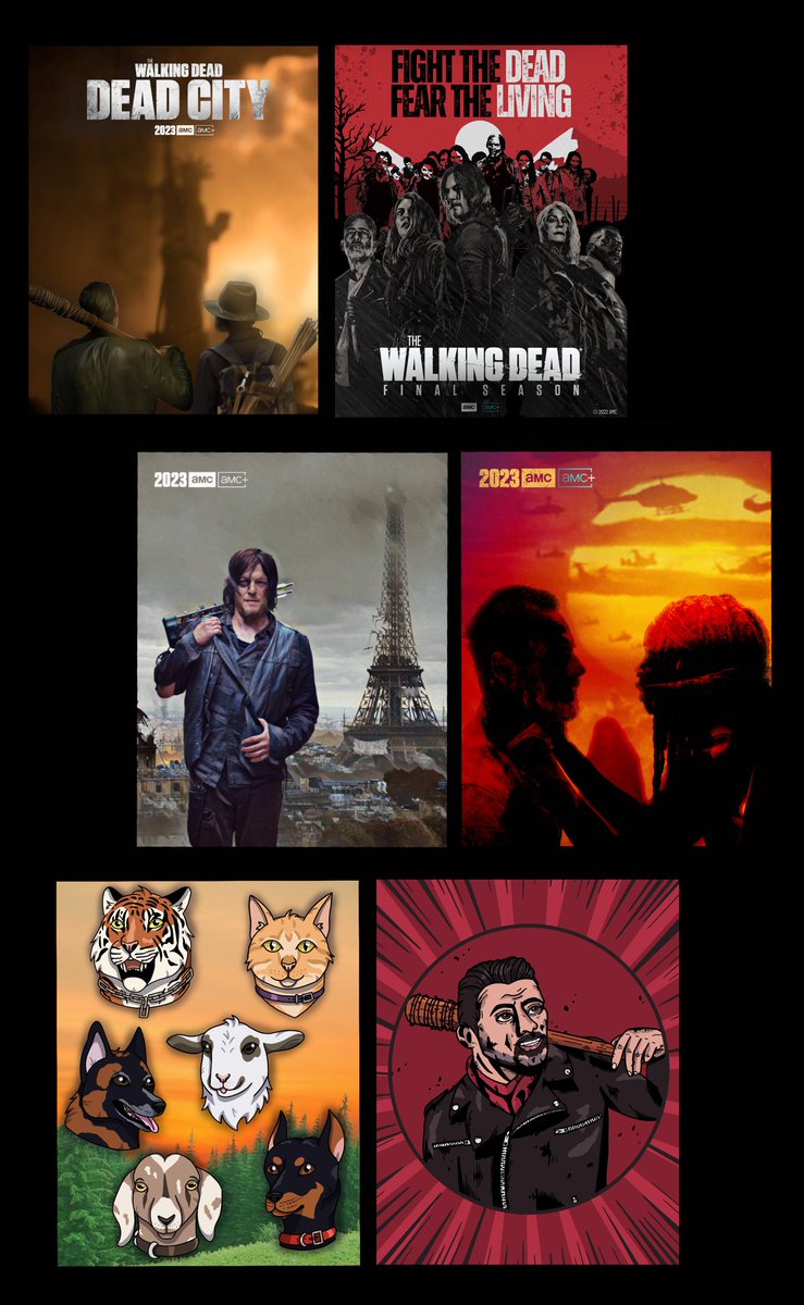 danatwd's tweet photo. Happy #TWDDay #TWDFamily!
You can win an original 11x14 poster of your choice, printed & shipped to youโค๏ธ #TWD
Entering is easy
1.Retweet this tweet
2.Comment โdoneโ with a screenshot of your vote for my design at https://t.co/DNJygHz779
Giveaway ends 10/16, the last day to vote! https://t.co/5OyARKBwj8