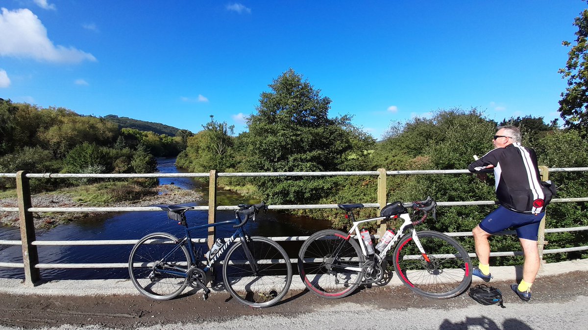 Mid Wales autumn sunshine this morning out on the bikes, from the Cambrian Mountains to the Rheidol valley 🍂☀️☀️