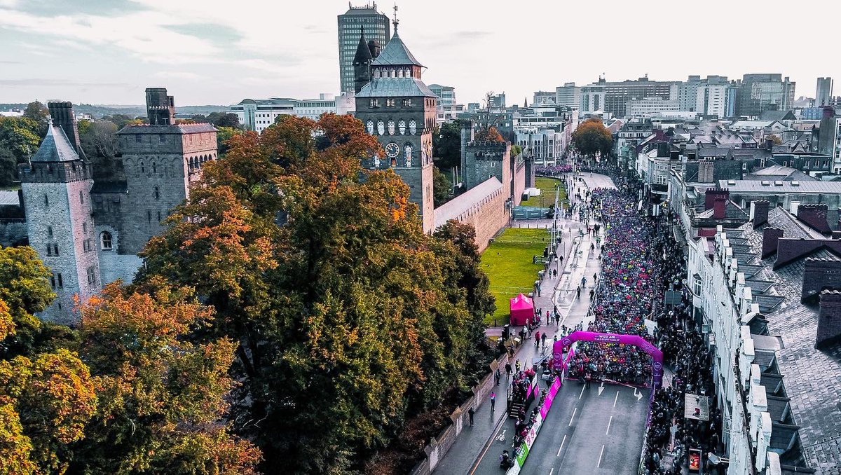 redmediawales's tweet photo. Great to be shooting aerial for @CardiffHalf for broadcast media today. After worrying I wouldn’t getting airborne with this morning’s weather, it turned out to be a fantastic day - with Cardiff looking stunning #HalfMarathon #Cardiff #CardiffHalf #RunDiff #aerial https://t.co/yYEhUrv0NW