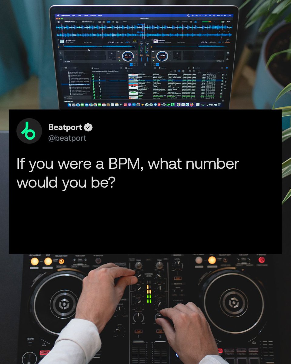 Beatport tweet media