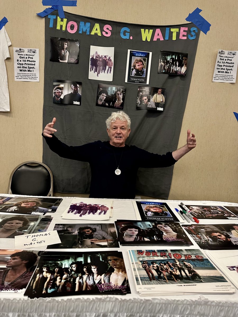megafestcon's tweet photo. Meet Thomas G. Waites at Super Megafest today. #massachusetts #SuperMegafest #thewarriors #celebs https://t.co/w1BEgqXqD9