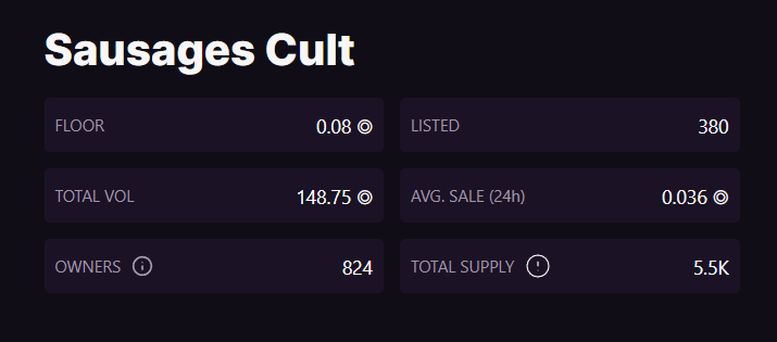 SausagesCult's tweet photo. No one can stop us now. Wait until our discord is open. Sausage's dc will be private to sausage holders only by the way 🤫 https://t.co/I4ADGrlJsa