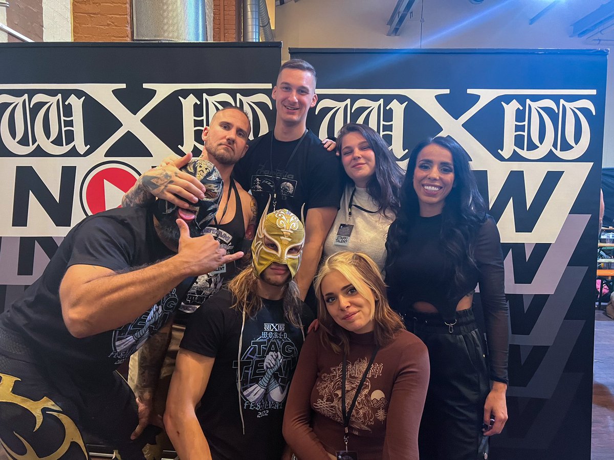 AmaleFrenchHope's tweet photo. France is taking over ๐ซ๐ท #wXw #FrenchSquad https://t.co/c1Gtnfp8K0
