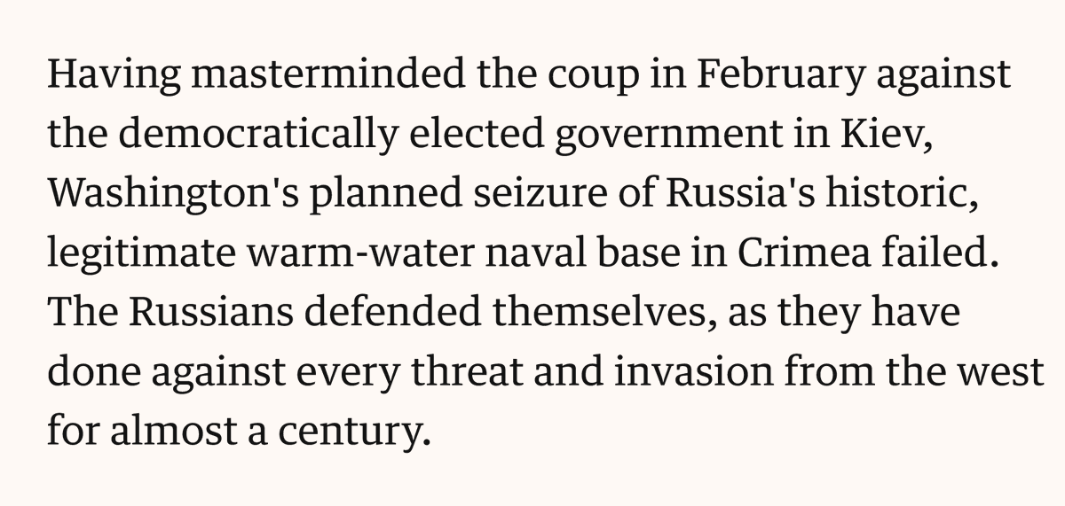 RussianEmbassy's tweet photo. Continuing to #QuotetheTruth. Way more sense in reporting by @guardian back in 2014. https://t.co/Bm1Hx3Jfh8