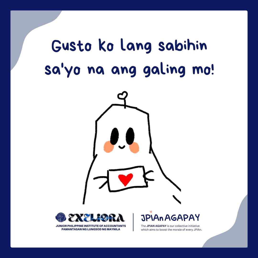 jpia_plm's tweet photo. ๐-๐ -๐-๐ญ-๐-๐ก-๐ is how you spell โamazing,โ but did you know, it can also be spelled using your name? Thatโs right, JPIAns! ๐ฌ๐ผ๐ ๐ฎ๐ฟ๐ฒ ๐ฎ๐บ๐ฎ๐๐ถ๐ป๐ด. Actually, you are beyond amazing!
https://t.co/rPGgf4i0XX
#JPIAnAgapay
#Exeliora
#JPIAPLM35
#KeepTheFireBurningBlue https://t.co/rS5k6tKOwX