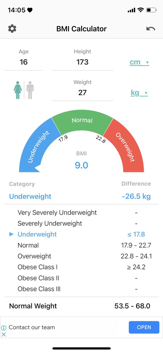 24kcal_'s tweet photo. @KlIYYAA bmi 9🤤 https://t.co/hOd8l6DJMF