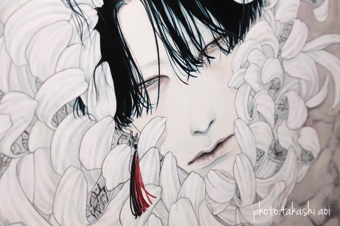 小個展『菊の真逆、逆巻の茎』本日無事に閉幕いたしました貴重なお時間を割いてお越しくださり誠に有り難うございました!遠方からの応援や宣伝のご助力も心より感謝申し上げます。次回の個展は来年5月、同じくgallery cafeBar冥さんにて開催させて頂きます。 