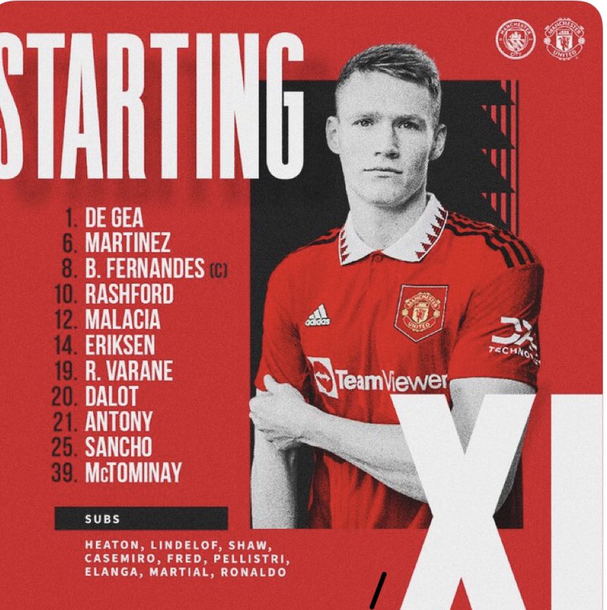 nyannthierry's tweet photo. This is the Manchester United lineup.
Who will be the biggest differential ?
#TheTouchline https://t.co/740xyEYKBb