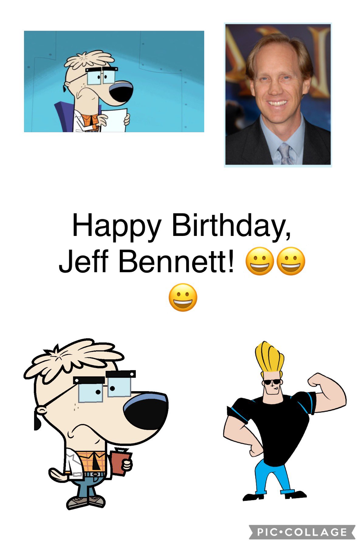 Happy Birthday Jeff Bennett!!  