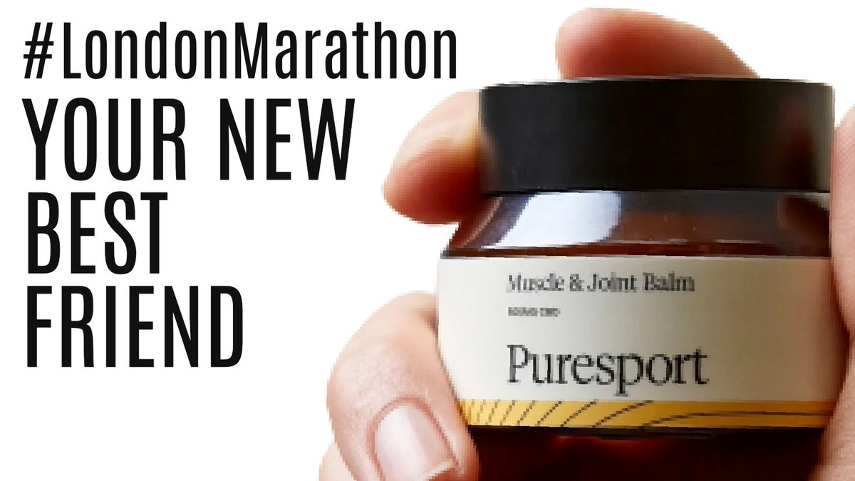ThatRunningGuy1's tweet photo. WELL DONE EVERYONE 👏👏 #LondonMarathon  

RECOVER FASTER with Puresport CBD Muscle &amp; Joint Recovery Balm 

SAVE 20% With Code TRG20 
https://t.co/0VTbdeWPav https://t.co/fDe54QTNv5