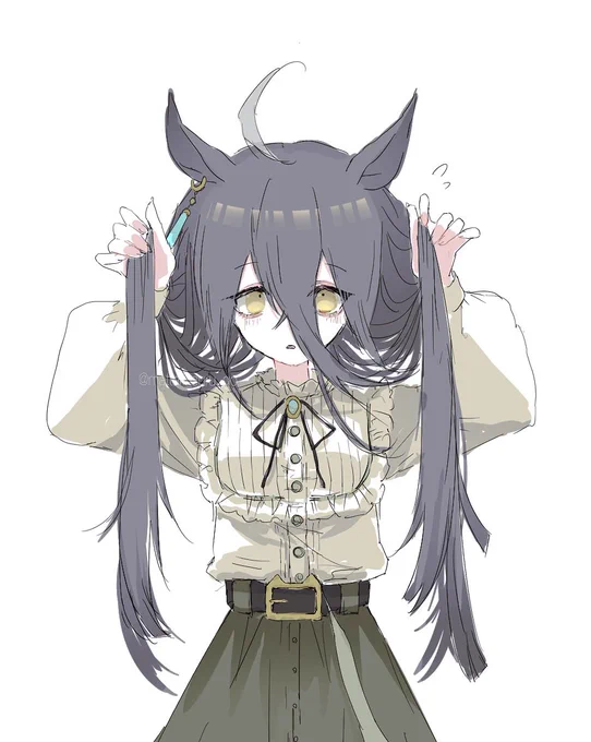 #ウマ娘プリティーダービー #マンハッタンカフェついんてーる 