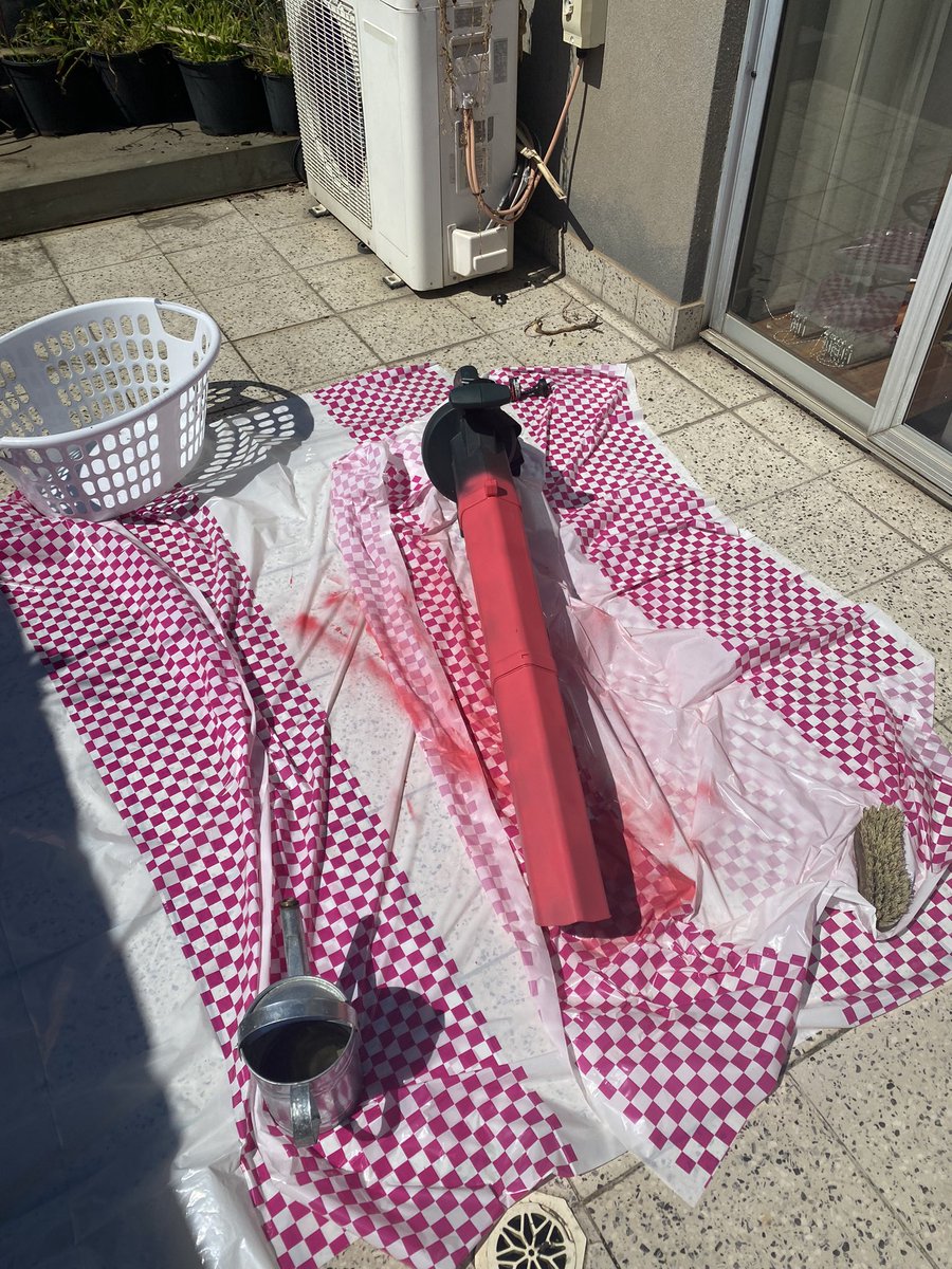 cherrytheshow's tweet photo. The leaf blower is ready!!! 🍭🎉💖🍒 https://t.co/nVPxbblugL