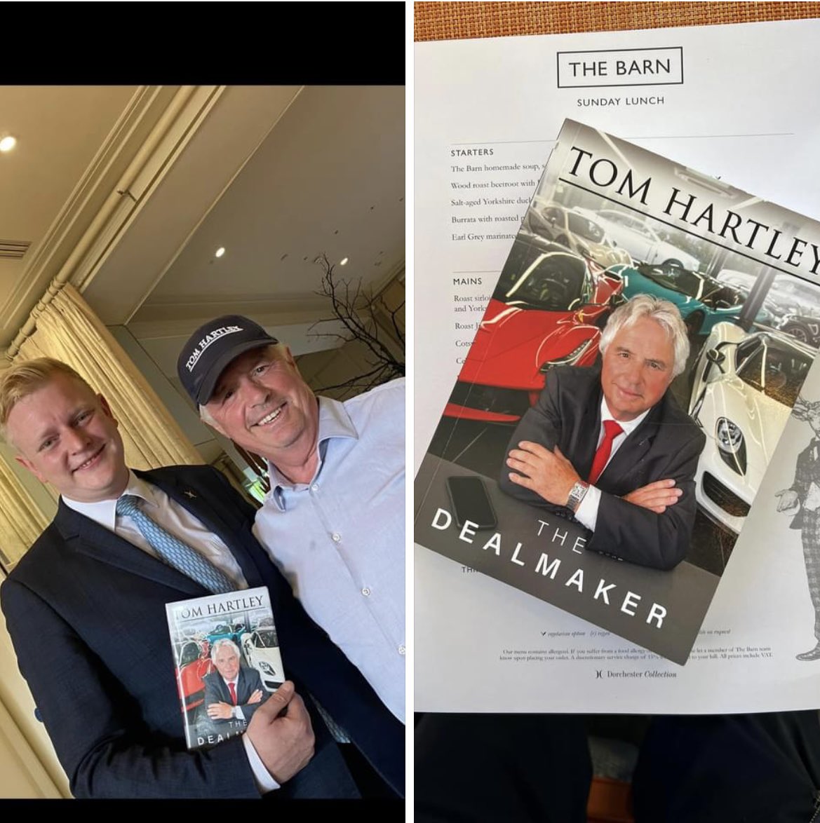 tomhartleycars's tweet photo. Visiting Surrey with you know who π₯° & we just dropped in to @CoworthParkUK for lunch where boss Jonathan Ellison is always happy to Accommodate , guys this joint is ππ»π·π½
#th
#pph
#ontheroad
#Businesspleasure https://t.co/67GfMENGLC