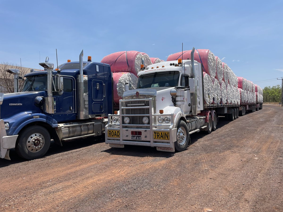 And we are back in qld all happy healthy and all bales accounted for from dalby to Kununurra and back