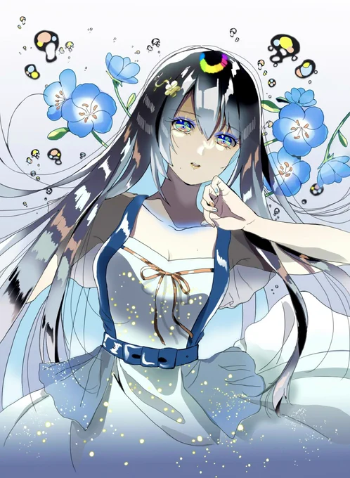 #あなたのあお色の作品を見せてくださいあ・お・い・ろ 