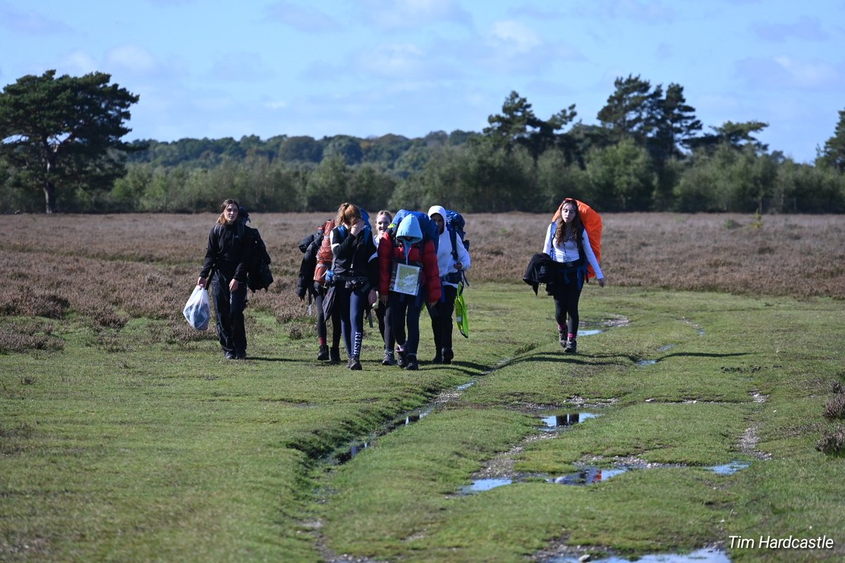 RHSBDofE's tweet photo. The first two groups are approaching the finish. The others might be a while yet - it is not a race! https://t.co/ndQwaEBbaT
