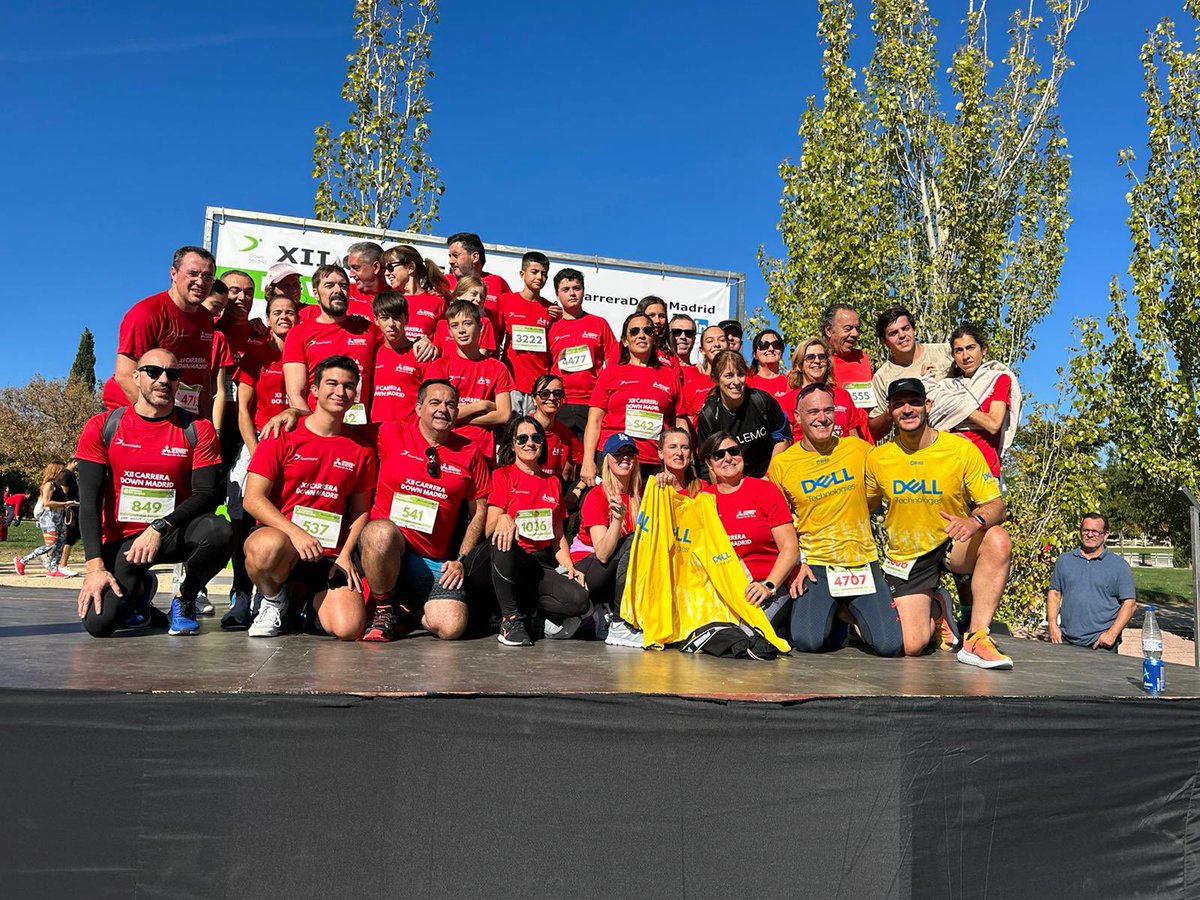 JLRosalesVico's tweet photo. XII Carrera #DownMadrid por la inclusión de personas con discapacidad intelectual. Un año más, disfrutamos junto a @DownMadrid. Gracias !! #Iwork4Dell https://t.co/DGc3uMBBDT