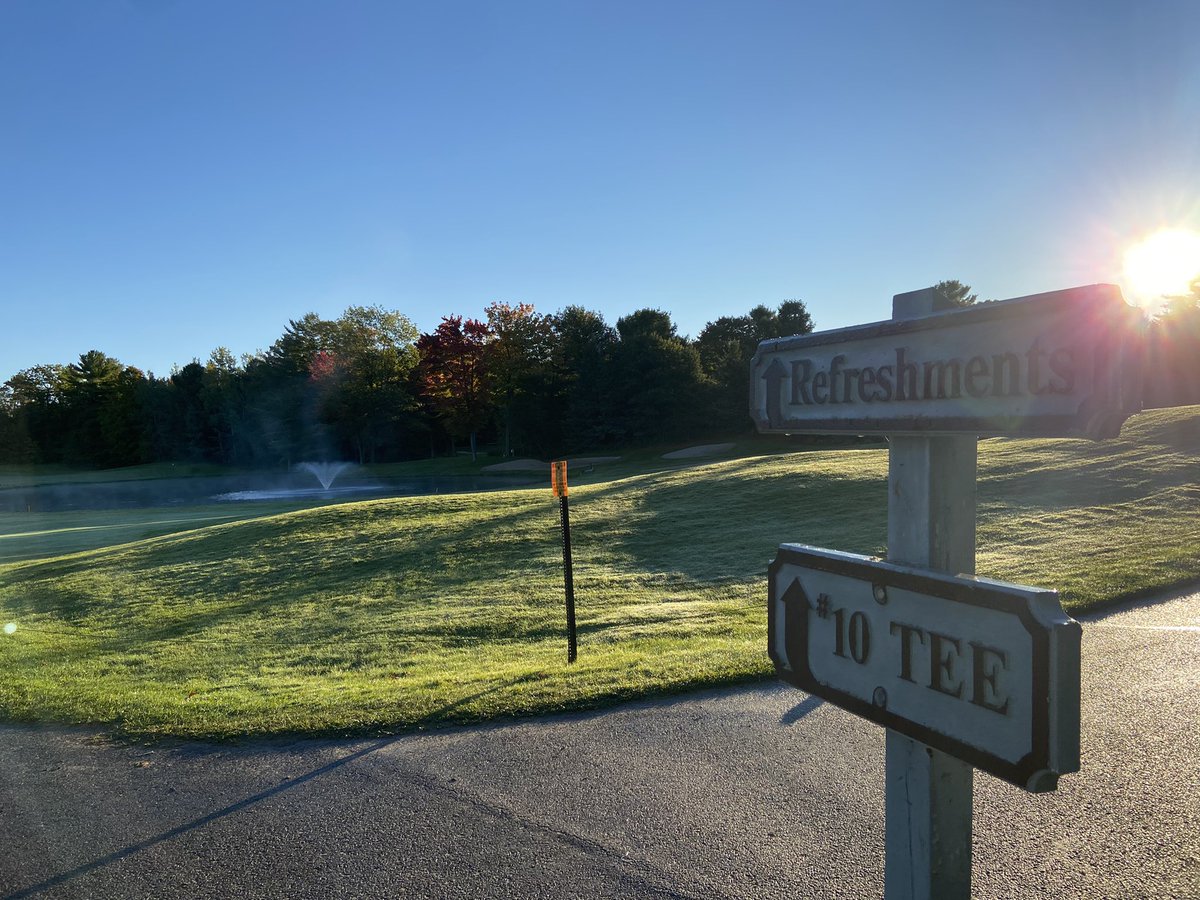 JeffPorterWX's tweet photo. Morning from #TheLoon @LoonGolfResort ⛳️⛳️⛳️ https://t.co/cSFxj4ILFf