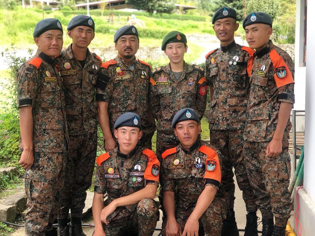 ThrinlayJ's tweet photo. I'm sure that training is hardest part but once you endure the hardships it is going to be worthy #Palden Drukpa 🇧🇹🇧🇹🇧🇹 https://t.co/QkeHBbhIKt