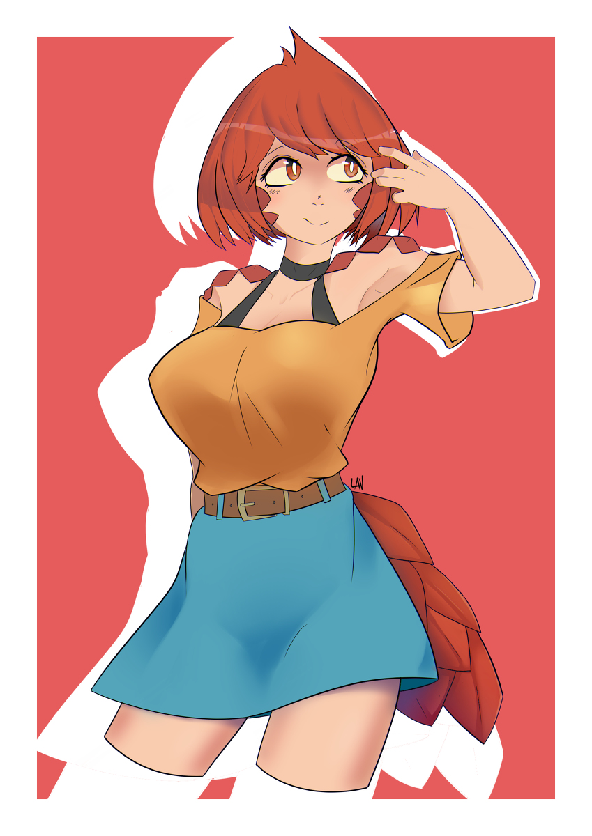 Dahna #Pangolin #OC pixiv.net/artworks/10164…