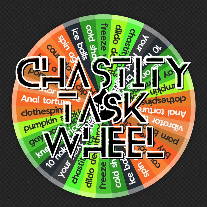 Don't forget to spin the chastity wheel today https://t.co/bkbw7MYJQm