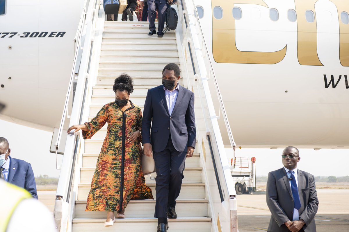 This is how the President of Zambia traveled to New York for UN General Assembly.

Why do you think IMF gave him $1.3bn, and China has agreed to renegotiate the bad loans his predecessor entered into?

Because they realise the man is frugal and means well for his people.