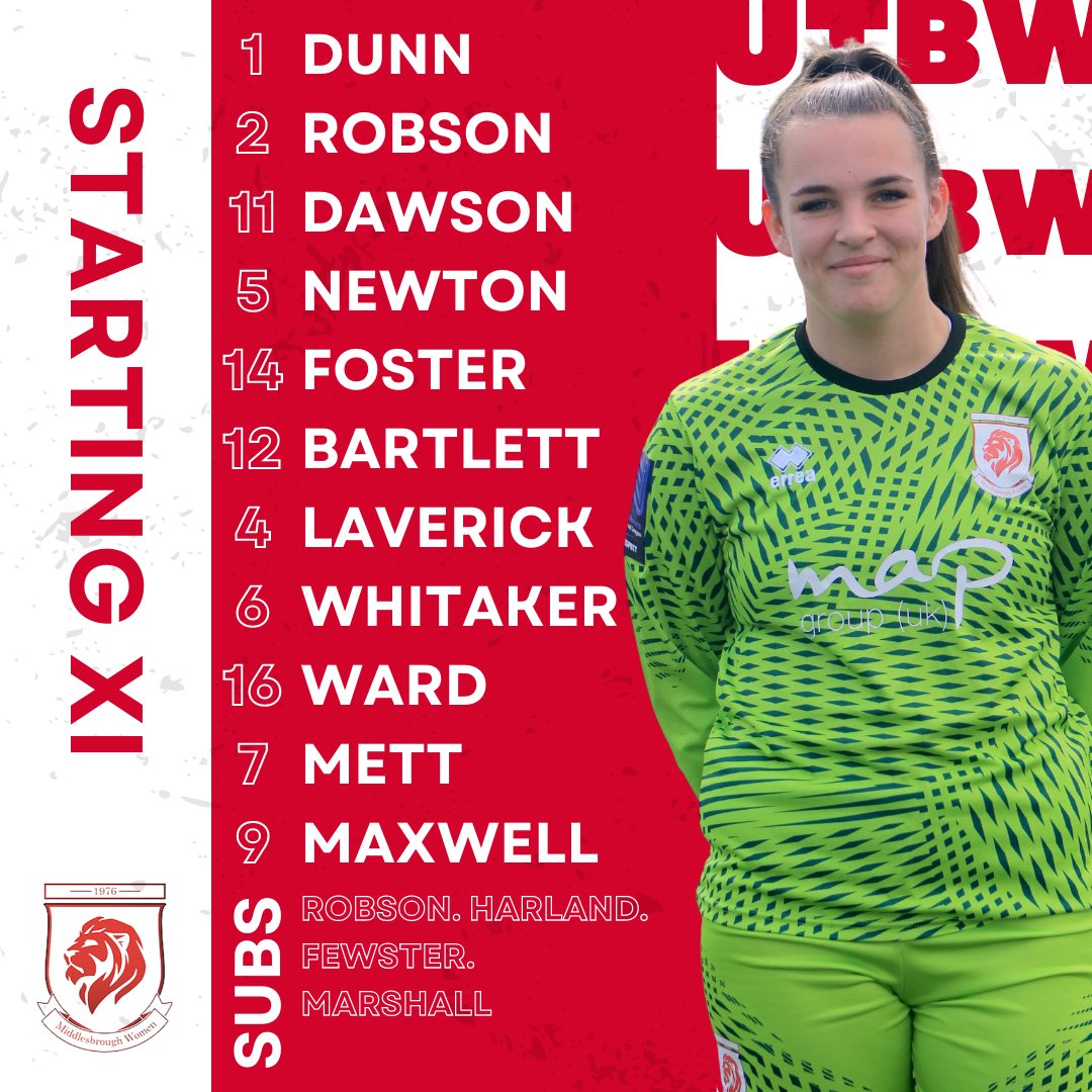 BoroWomen's tweet photo. How #Boro look for today’s game against @DurhamCestria! 👌

#Boro | #UTBW https://t.co/lZl4JRLAmw