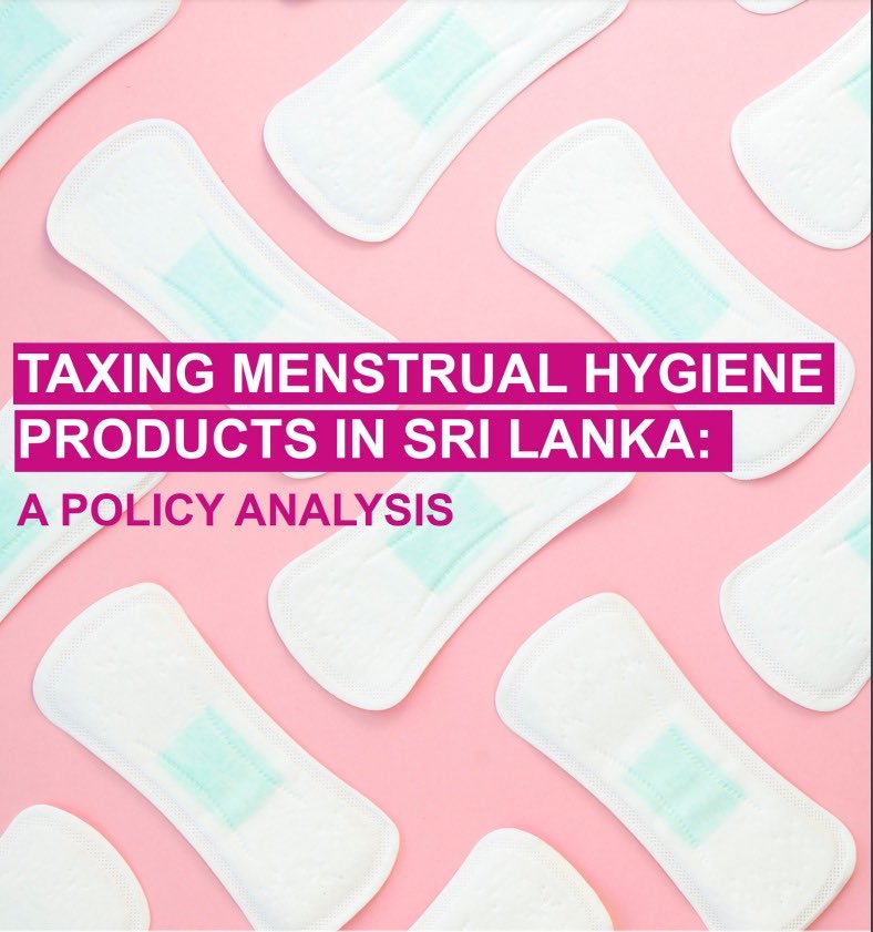 About half of all women in the reproductive age group in Sri Lanka suffer from “period poverty,” meaning they can’t afford sanitary napkins or tampons, according to an <a href="/advocatalk/">Advocata Institute</a> study. see a synopsis here: adrasrilanka.org/wp-content/upl…