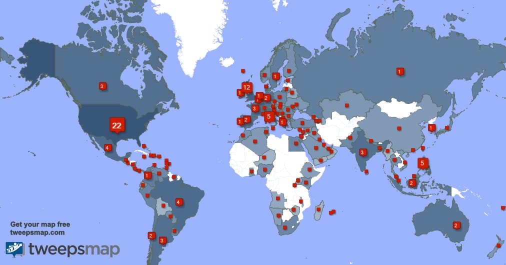 I have 6 new followers from Philippines, and more last week. See tweepsmap.com/!hobiwlove