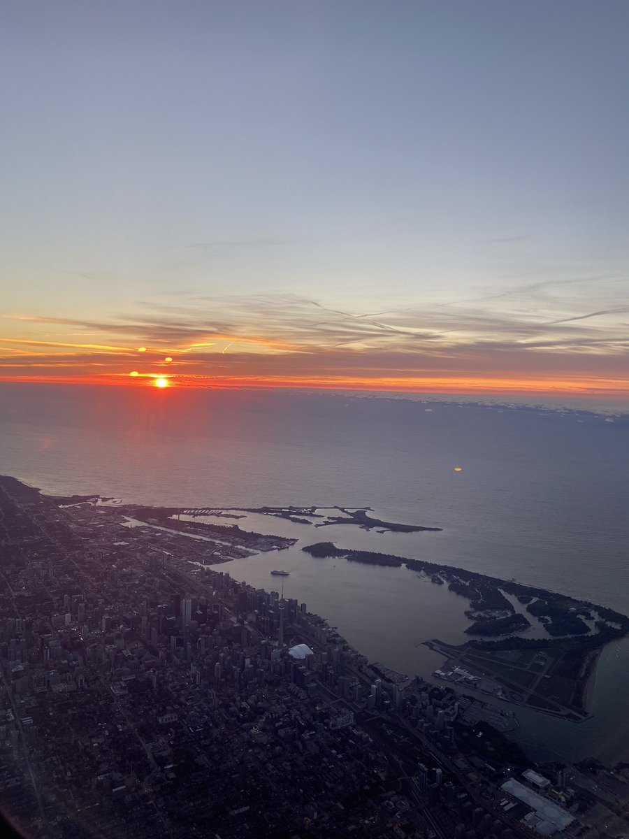 Sunrise over Toronto … who is headed to Nashville?