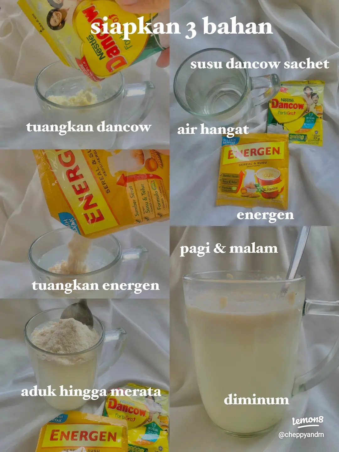 Mut on Twitter "Rutin minum dancow setiap pagi dan malam menjelang tidur sekitar jam 10 malam