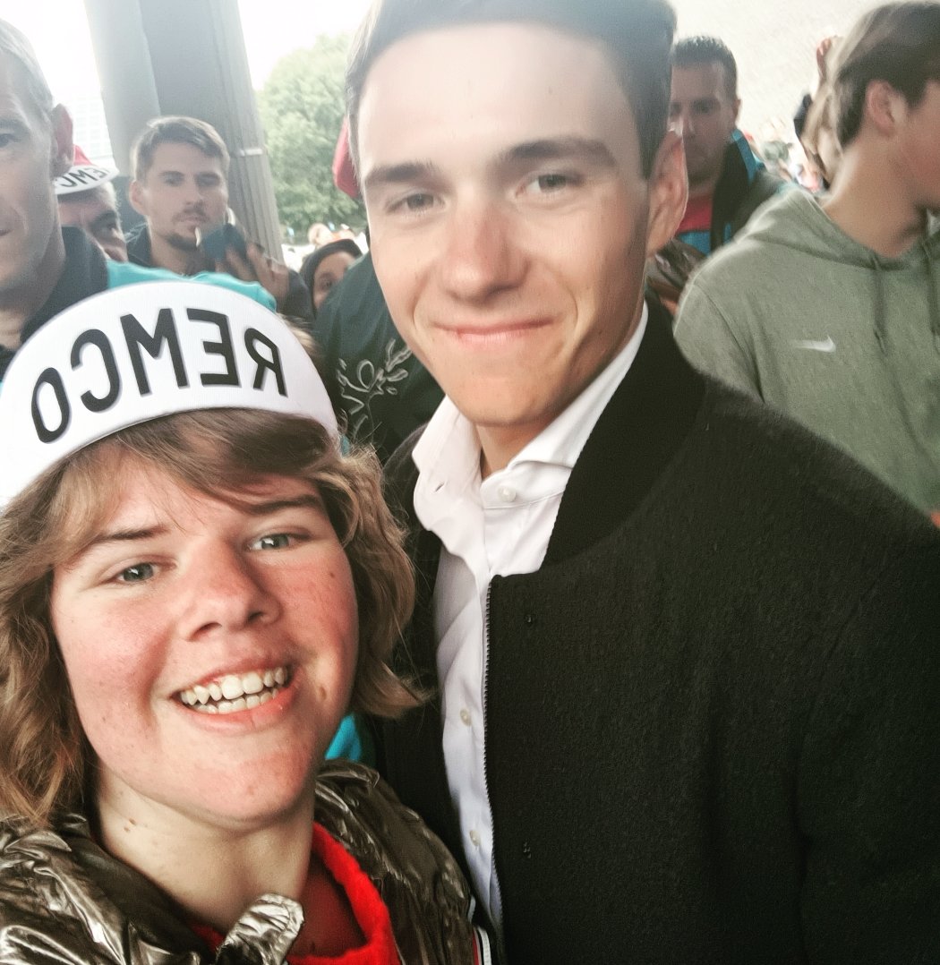 SteffiVerbiest's tweet photo. Dit moment was geweldig dankjewel @EvenepoelRemco 🎉 https://t.co/JrWWFRNUJ8
