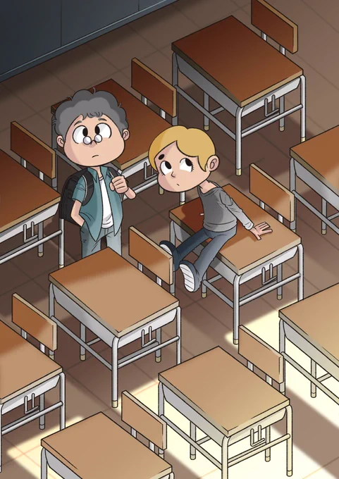 オリキャラ3ヒロシとハサミちゃん 
