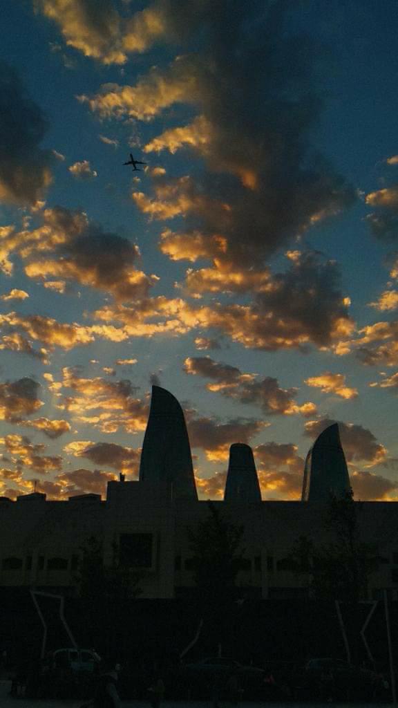 #Bakuclouds✨💙
