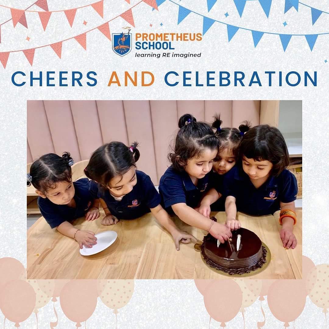 Prometheus School celebrated the #Founder’s Day by organizing a week full of #Kindness activities.  The celebrations began on the day with Havan, followed by Special assembly and cake cutting. Primary students organised fun games for support staff.Langar was arranged for all.