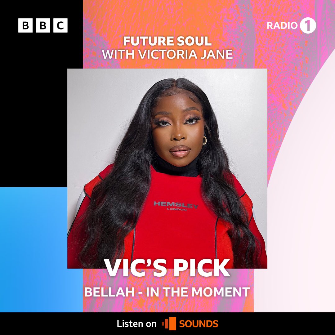__victoriajane's tweet photo. Next up on my @BBCR1 show tonight in the #SoulSpotlight is the talented @charlottedossan 🤍
🔊I’m also starting a new feature called #VicsPick (basically like the show’s hottest record of the month )
This month’s #VicsPick is the incredible record that is Bellah-In The Moment https://t.co/o6G6ihL338