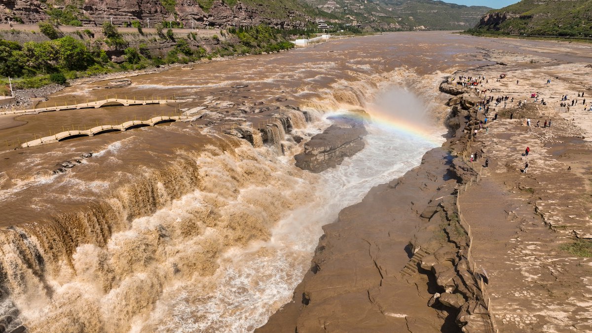 Yellow River "cradle of Chinese civilization" greatriversofChina greatriversofchina CGTN