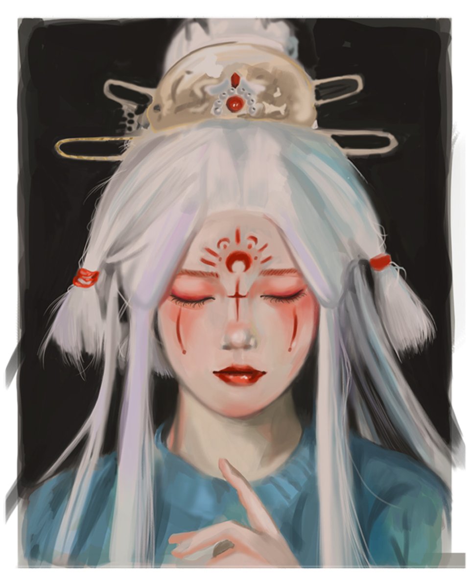 lannillu's tweet photo. Portrait study https://t.co/3Tt0jEU9Zo